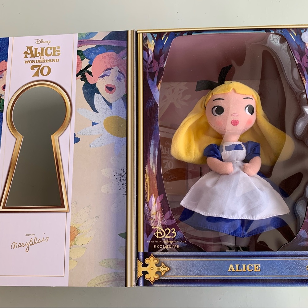 Disney Alice in Wonderland 70th Anniversary Alice Exclusive Plush